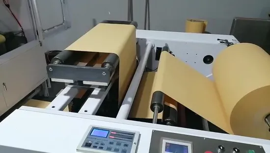 Automatische Maschine zur Herstellung von Papiertüten mit quadratischem Boden für recycelte, individuell bedruckte, billige Verpackungen