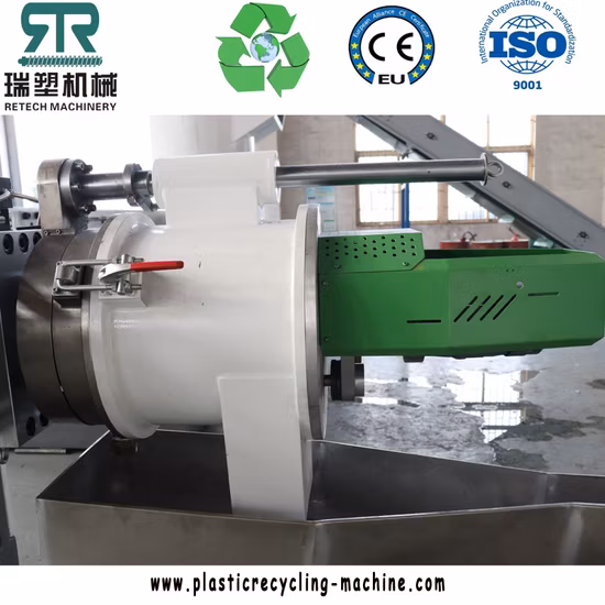 Kunststoff-PE/PP/HDPE/LDPE/LLDPE/BOPP-Folie/Beutel/gewebter Beutel/Vliesstoff/Faser/Granulierlinie/Agglomerationsrecycling/kompakte Pelletiermaschine